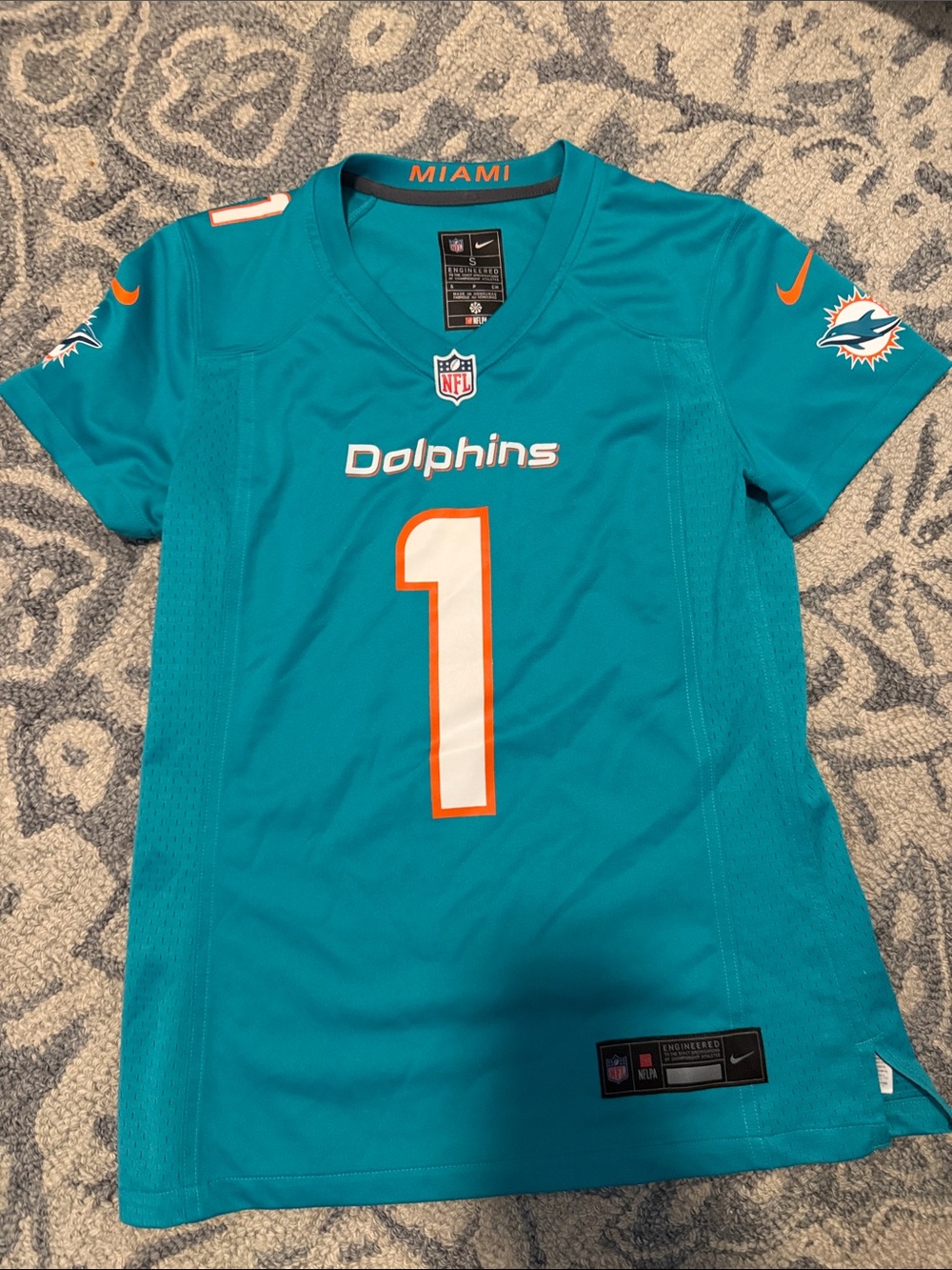 Nike Dolphins jersey STEINER size small